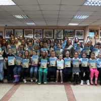 Награждение победителей городского конкурса открыток: «Поздравляем ветеранов»